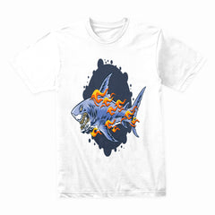 Flaming Shark Shirt