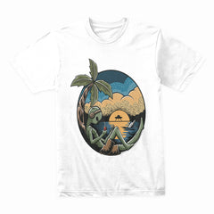 Alien Beach Vacation Shirt