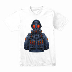 Gas Mask Soldier Shirt