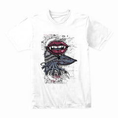 Gothic Lips Raven Shirt