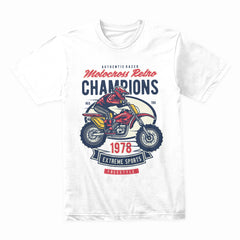 Motocross Retro Champions Hoodie