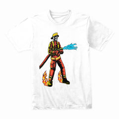 Skeleton Firefighter Shirt