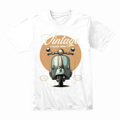 Vintage Classic Ride T-Shirt – Retro Scooter Enthusiast Apparel