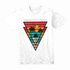 Retro Vibes: Sunset Pyramid Summer