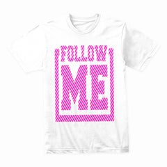 Lead the Vibe – Follow Me Neon Tee