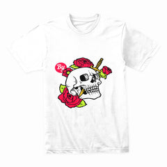 Death By His Grace Skull Tee