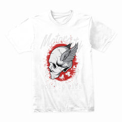 MotorCity Skull: Born to Ride Rebel Tee