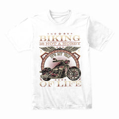 Biking Way of Life: Ultimate Rider's Statement Tee