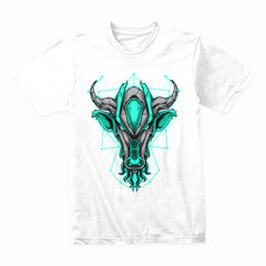 Cyber Minotaur – Neon Core Beast Tee