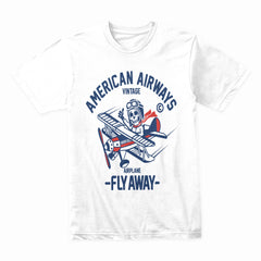 Fly Away Vintage Pilot Tee
