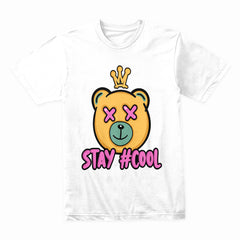 Crowned Chill – Stay #Cool Bear Tee