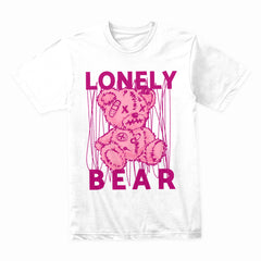 Lonely Strings – Stitched Silence Bear Tee