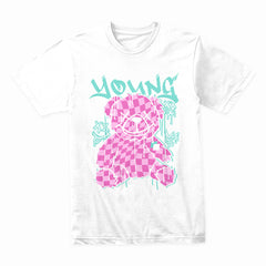 Pixel Pup – Forever Young Hype Tee