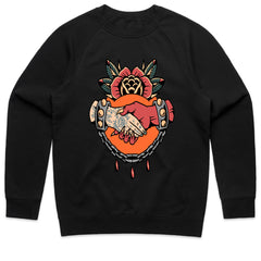 Unholy Pact: Tattooed Bond Streetwear Tee