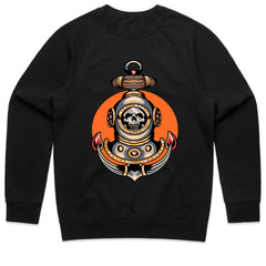 Abyssal Skull Diver – Nautical Depths Tee