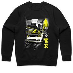 Tokyo Loop Night Run T-Shirt — Civic Street Racer Edition