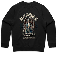 Regret’s Shadow: Haunting Memories Skull Tee