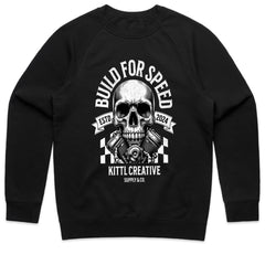 Build for Speed: Skull Engine Racer Tee