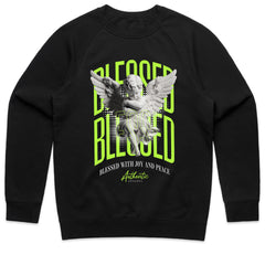 Neon Serenity: Blessed Angel Tee
