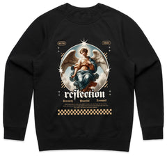 Reflection of Faith: Angelic Serenity Graphic Tee