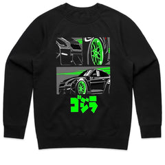 Godzilla GT-R Neon Drift Tee