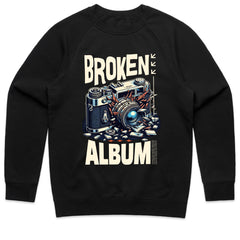 Broken Album Retro Camera Tee