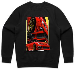 Nissan Silvia S13: Red Drift Masterpiece