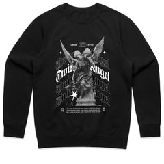 Twin Angel: Harmony in Shadow Tee