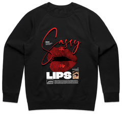 Sassy Lips: Bold Expression Tee