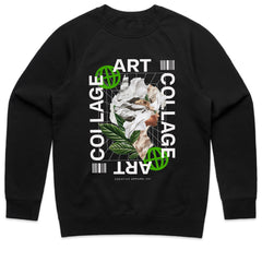 Collage Mind: Abstract Fusion Tee