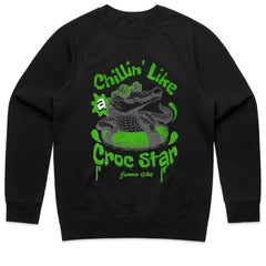 Croc Star Vibes – Chillin’ Edition Tee