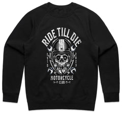 Ride Till Die Motorcycle Club T-Shirt – Born to Ride, Destined to Roar
