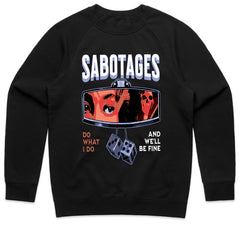 Rearview Reckoning: Sabotage Noir Tee