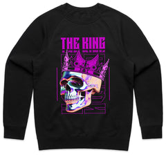 The King: Neon Skull Royalty Tee