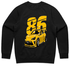 Yellow 86 Drift Beast: Pure Street Machine