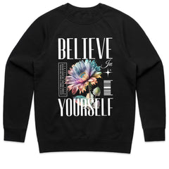 Radiant Bloom: Believe In Yourself Tee