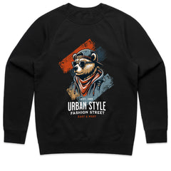 Urban Bear Vibe: Street Fashion King Tee