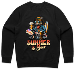 Summer & Beer Biker T-Shirt – Ride, Relax & Enjoy the Vibes