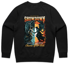 Celestial Showdown: Angel vs Demon Battle Tee