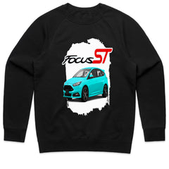 Focus ST Turbo Hatch T-Shirt – Teal Edition Performance Wear