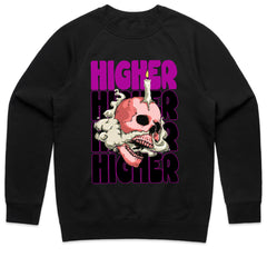 Ascend in Chaos: Higher Skull Smoke Tee
