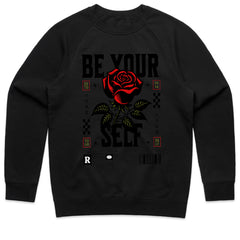 Crimson Identity: Be Your Self Rose Tee