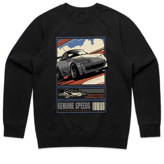 Genuine Speeds - Street Racer Edition Car Graphic Tee