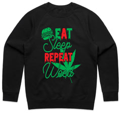 Eat Sleep Repeat Weed Shirt