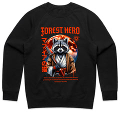 Forest Hero Raccoon Samurai Shirt