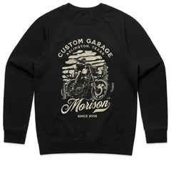 Morison Custom Garage – Arlington, Texas Vintage Biker T-Shirt