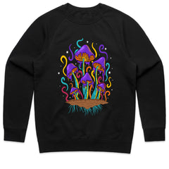 Psychedelic Purple Mushroom Shirt