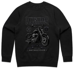 Outsider Customworks T-Shirt – Vintage Route 66 Motorcycle Builder Tee