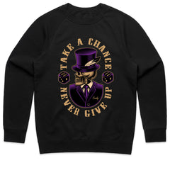 Never Give Up Skull Shirt