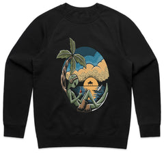 Alien Beach Vacation Shirt
